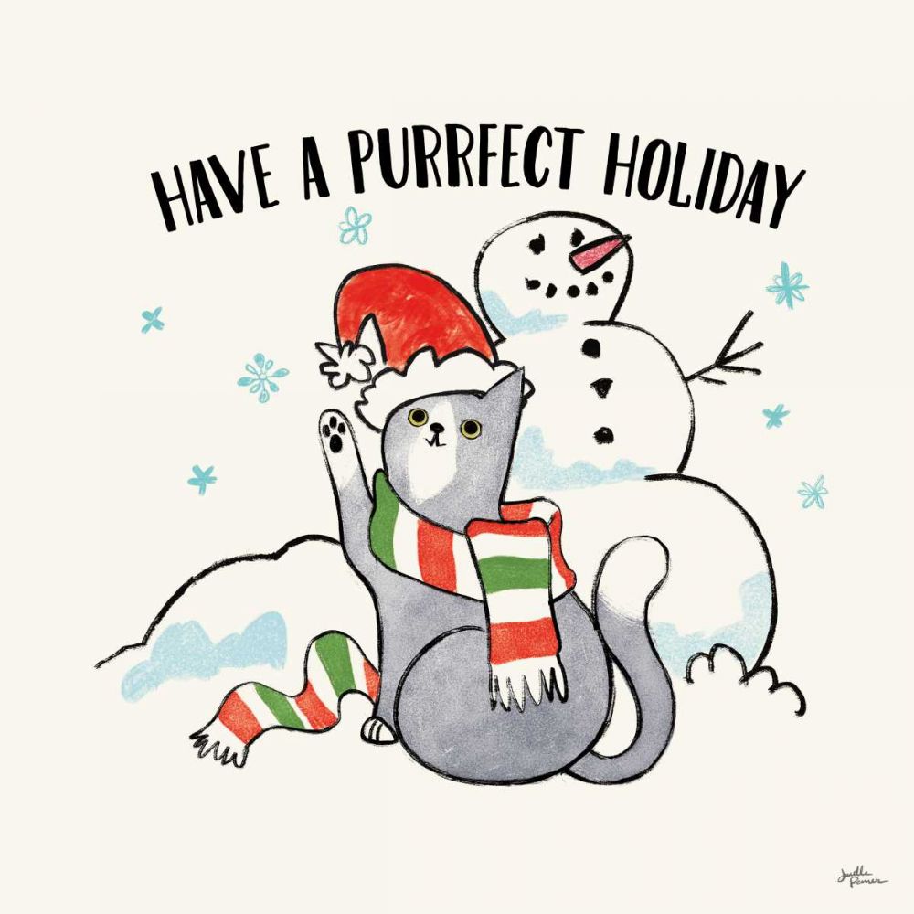 Santa Paws III art print by Janelle Penner for $57.95 CAD
