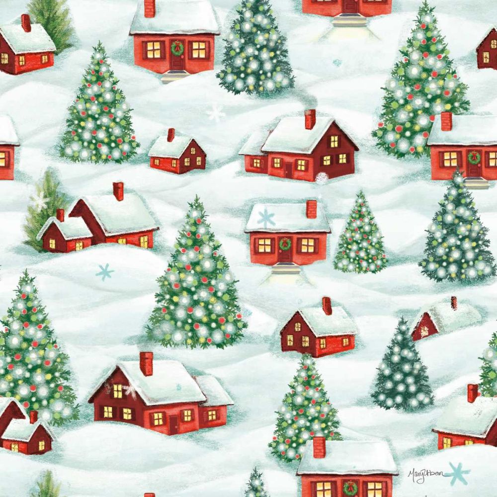 Classic Snowmen Step 04 art print by Mary Urban for $57.95 CAD