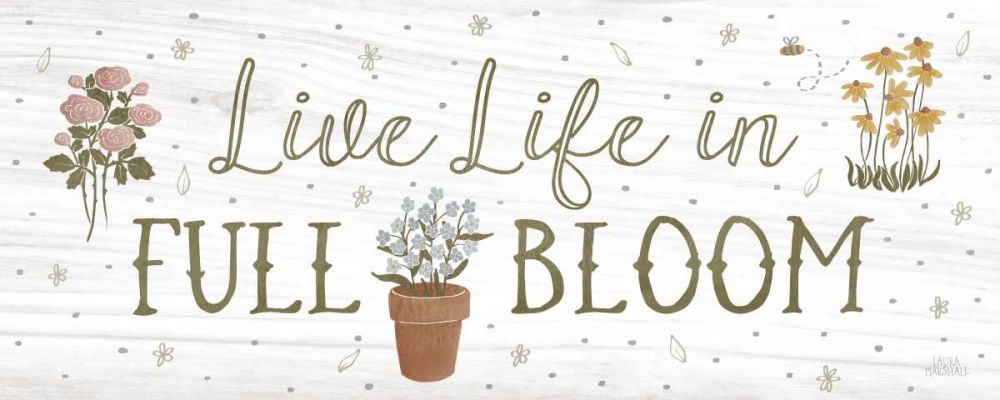 Blooming Garden IX art print by Laura Marshall for $57.95 CAD
