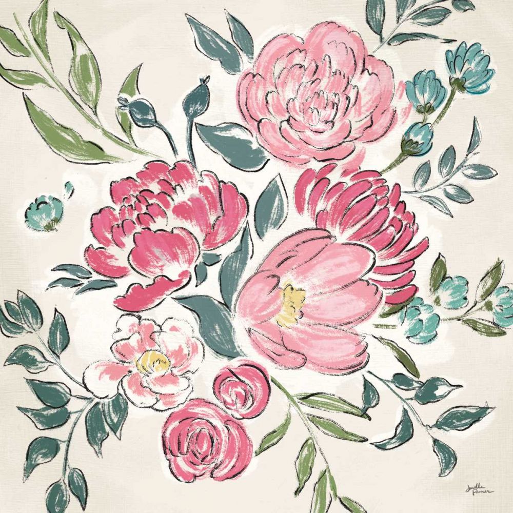 Live in Bloom II - No Words art print by Janelle Penner for $57.95 CAD