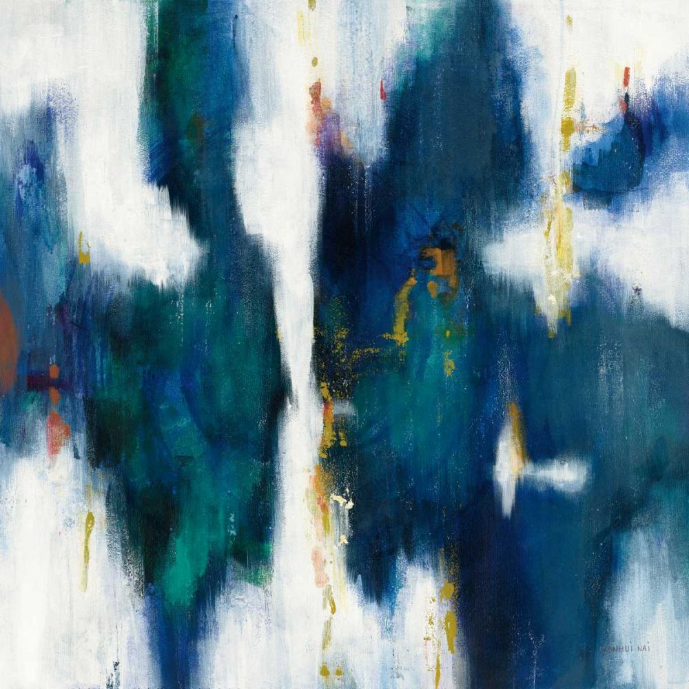 Blue Texture I art print by Danhui Nai for $57.95 CAD