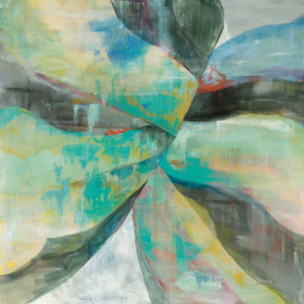 In the Valley Abstract I art print by Danhui Nai for $57.95 CAD