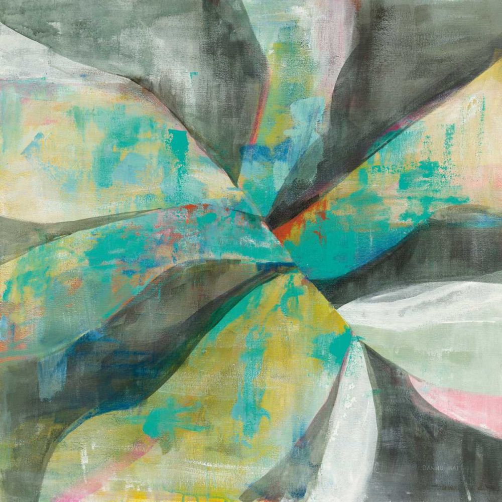 In the Valley Abstract II art print by Danhui Nai for $57.95 CAD