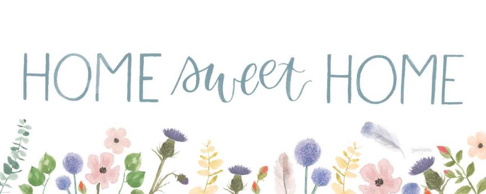 Spring Sentiments IV on White art print by Jenaya Jackson for $57.95 CAD