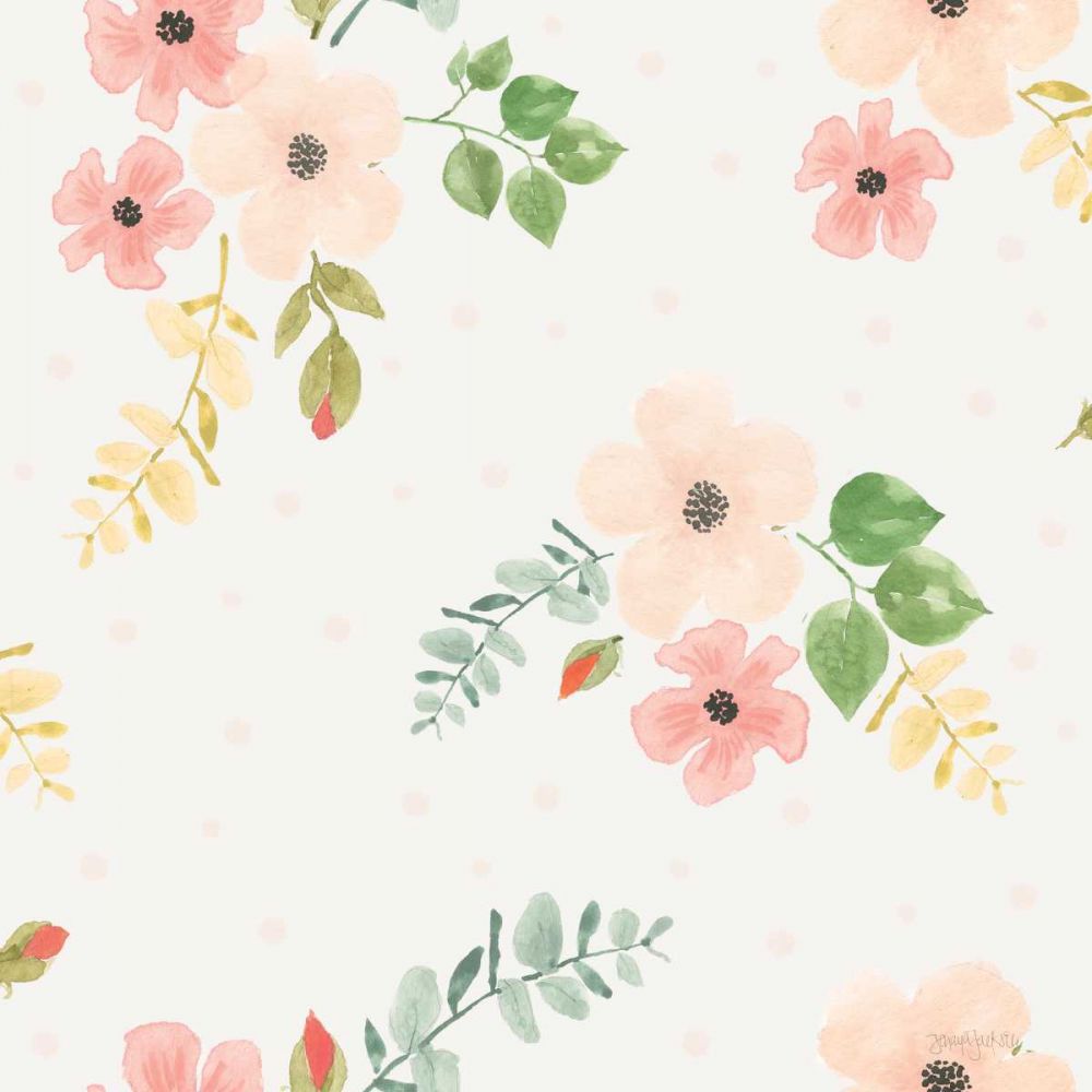 Spring Sentiments Pattern IVB art print by Jenaya Jackson for $57.95 CAD