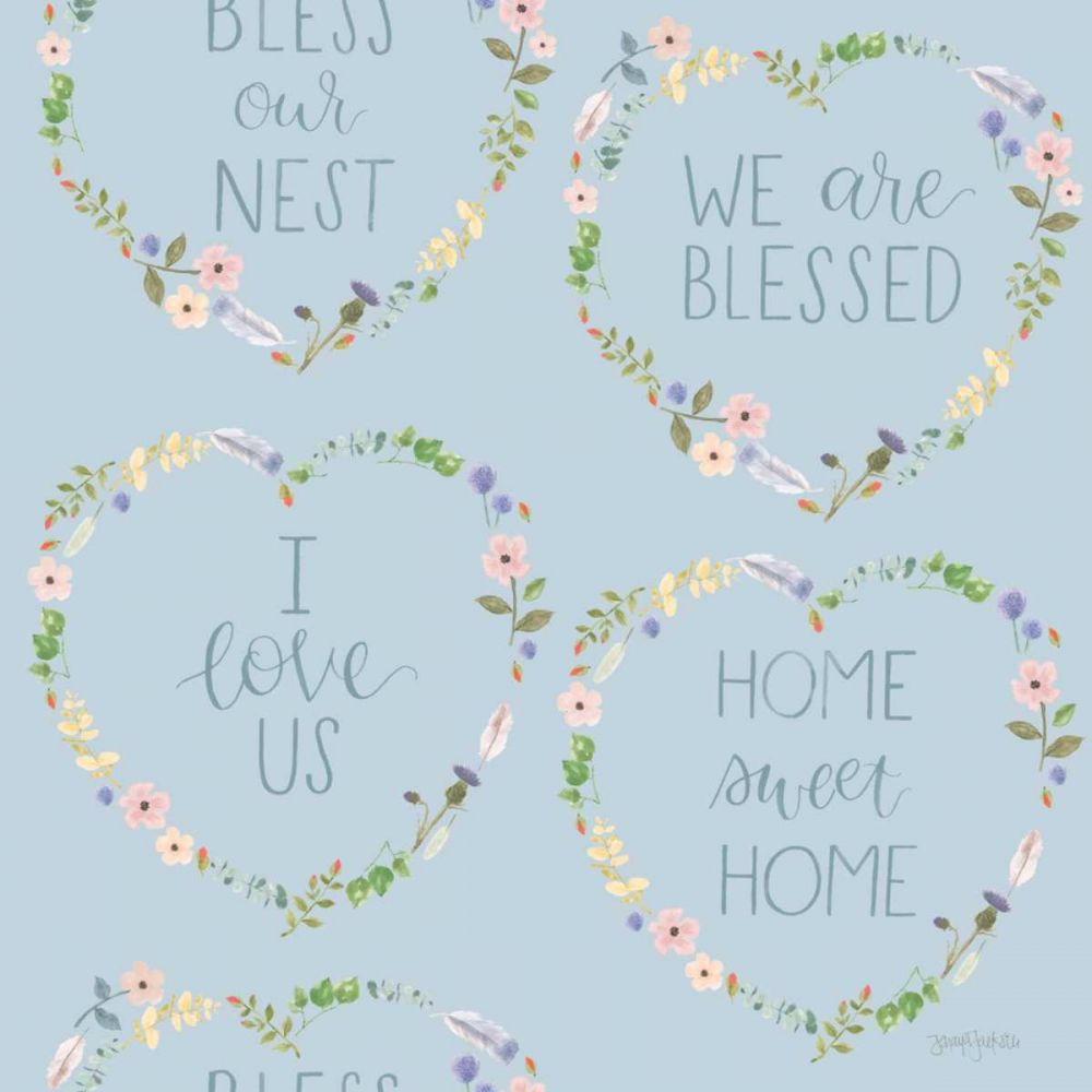 Spring Sentiments Pattern VIIA art print by Jenaya Jackson for $57.95 CAD