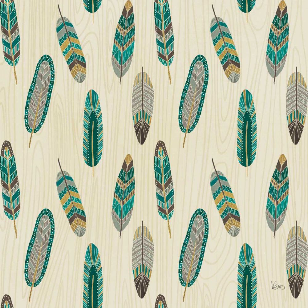 Cool Feathers Step 11A art print by Veronique Charron for $57.95 CAD