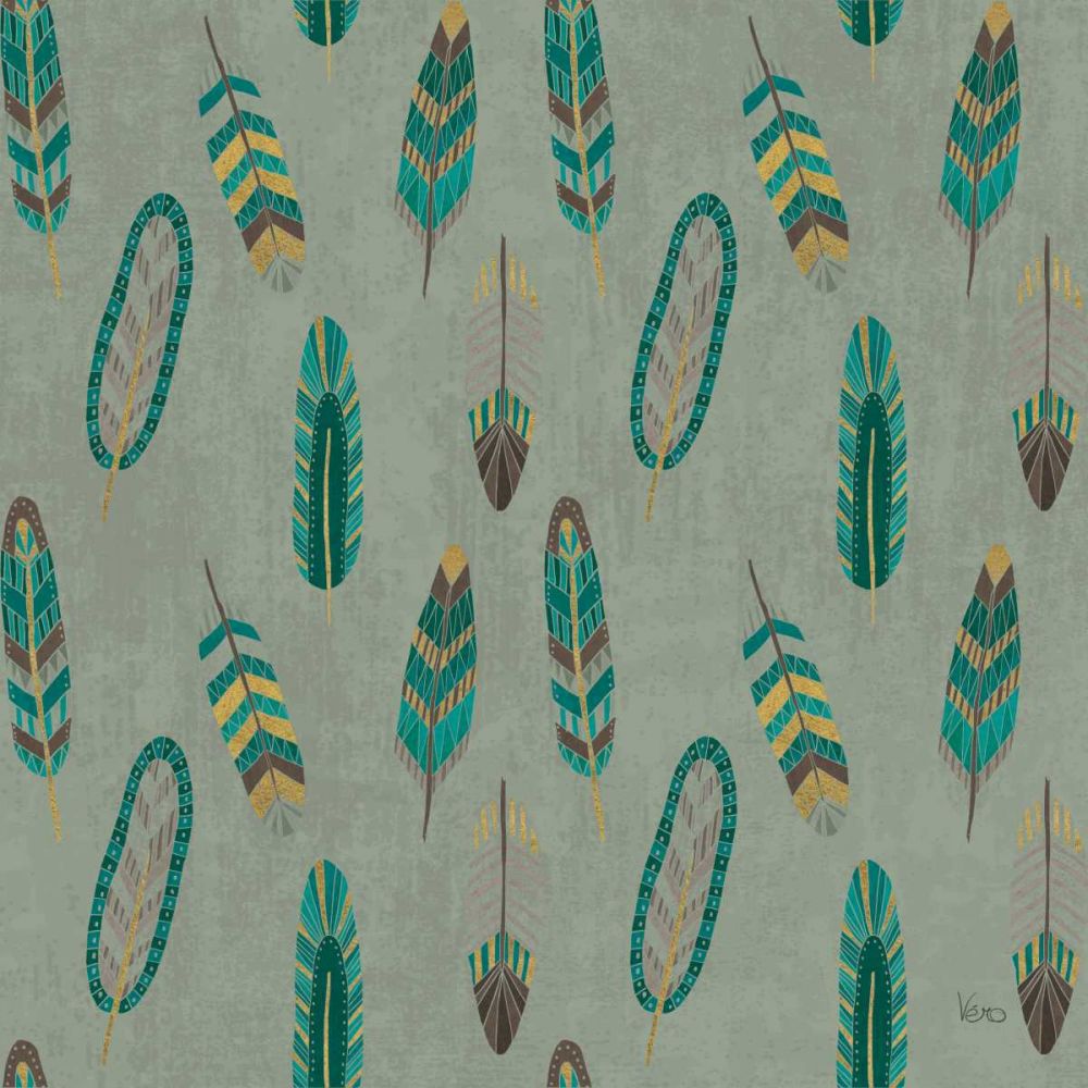 Cool Feathers Step 11B art print by Veronique Charron for $57.95 CAD