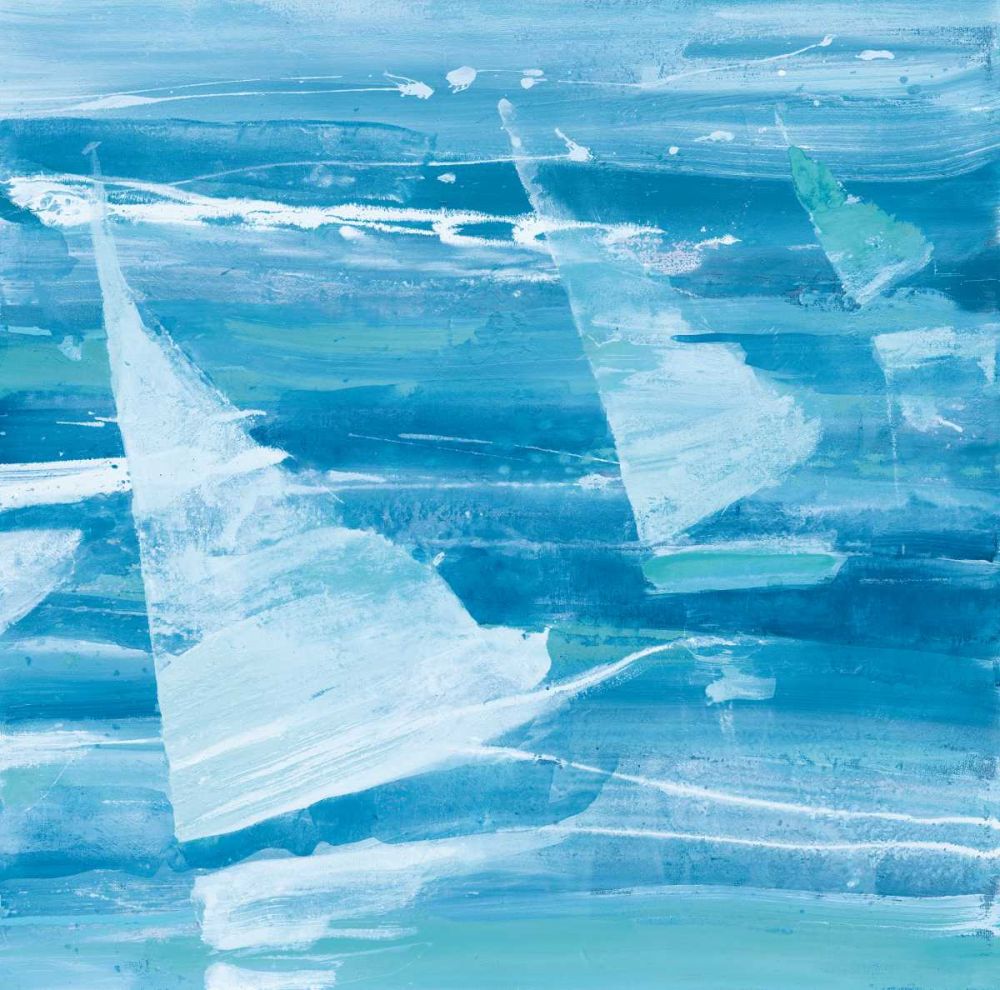 Summer Sail II Blue art print by Albena Hristova for $57.95 CAD