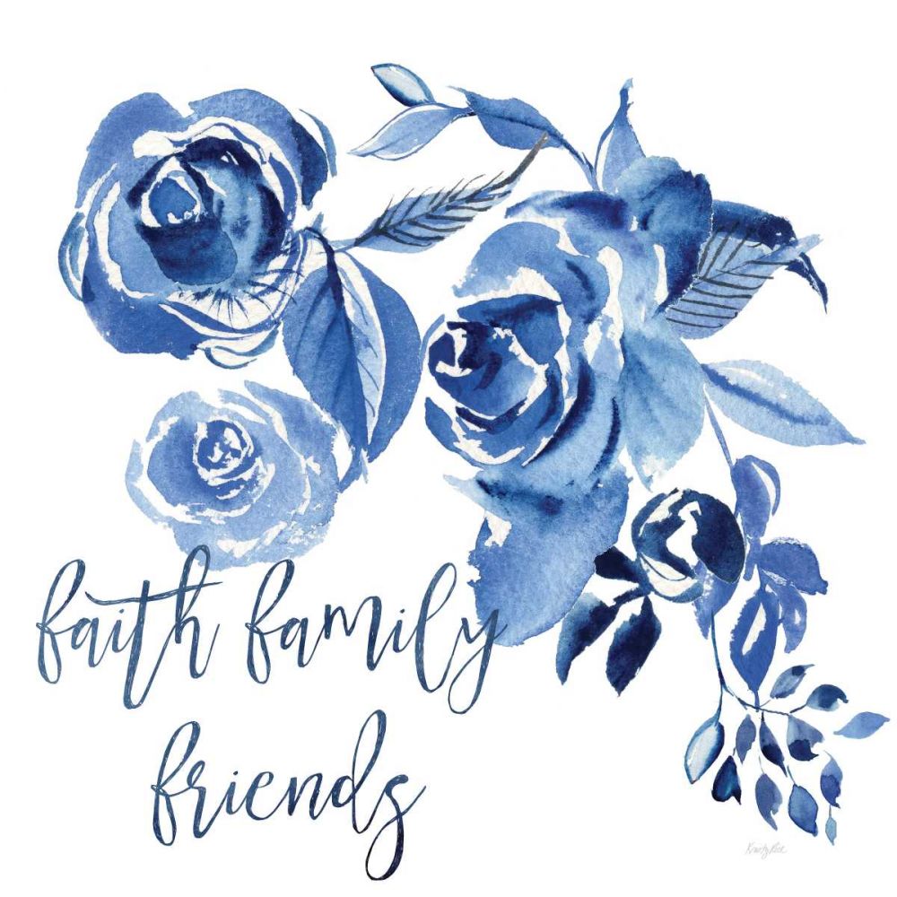Delft Delight IV Faith art print by Kristy Rice for $57.95 CAD