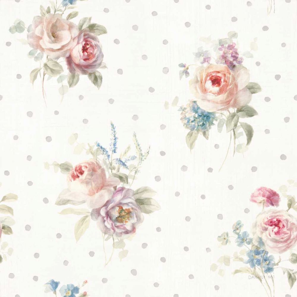 Cottage Garden Pattern VIIIA art print by Danhui Nai for $57.95 CAD