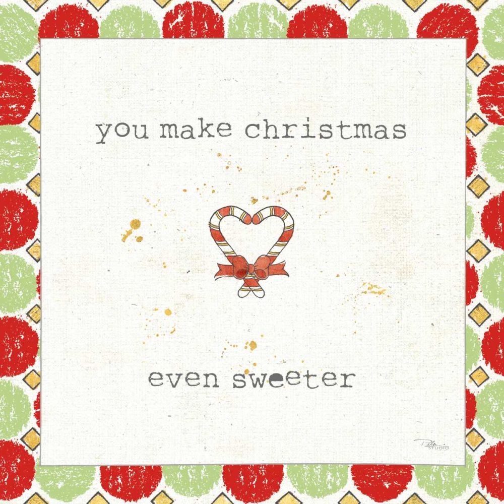 Christmas Cuties II Step 01A art print by Pela Studio for $57.95 CAD
