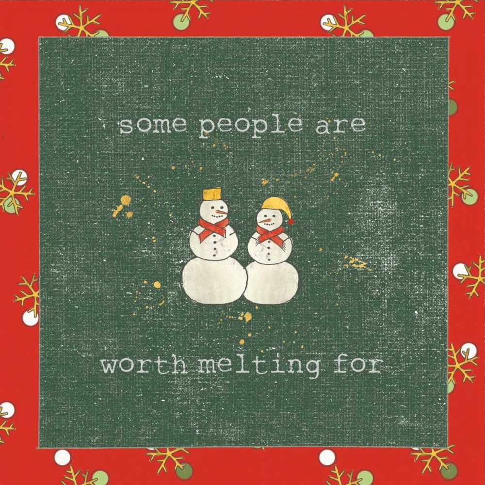 Christmas Cuties IV Dark Green art print by Pela Studio for $57.95 CAD