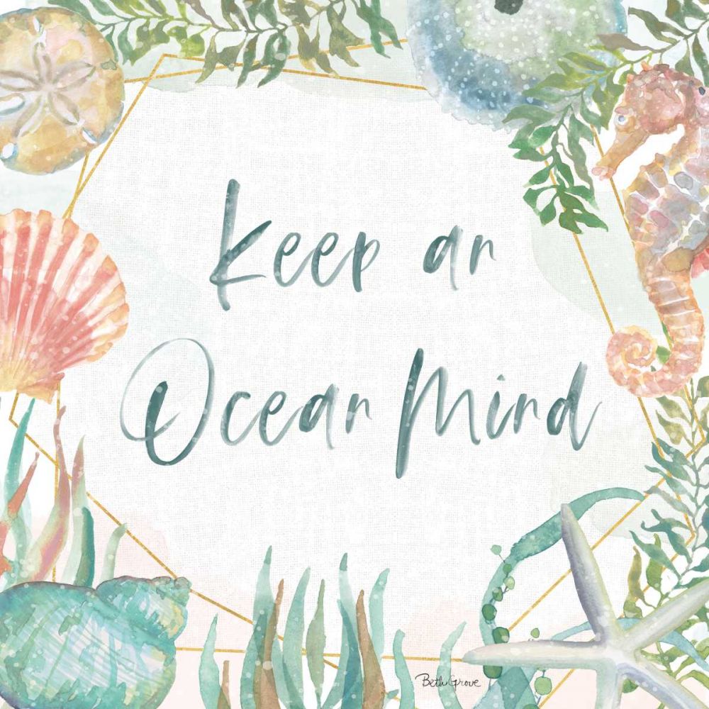 Watercolor Coast III art print by Beth Grove for $57.95 CAD