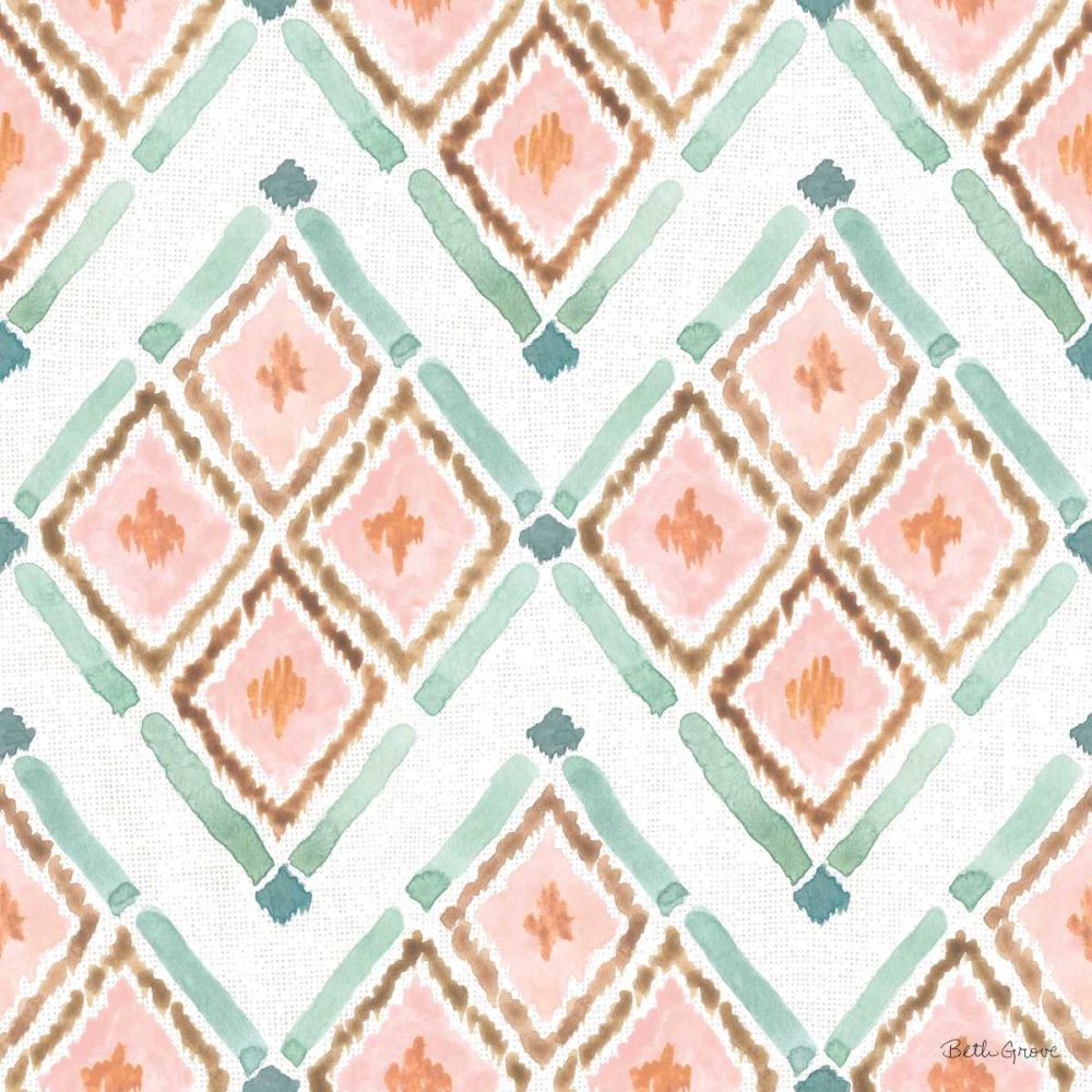Watercolor Coast Pattern VA art print by Beth Grove for $57.95 CAD