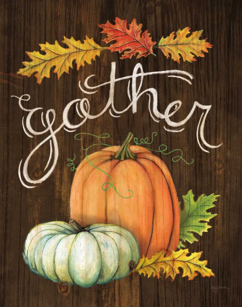 Autumn Harvest III Walnut art print by Mary Urban for $57.95 CAD