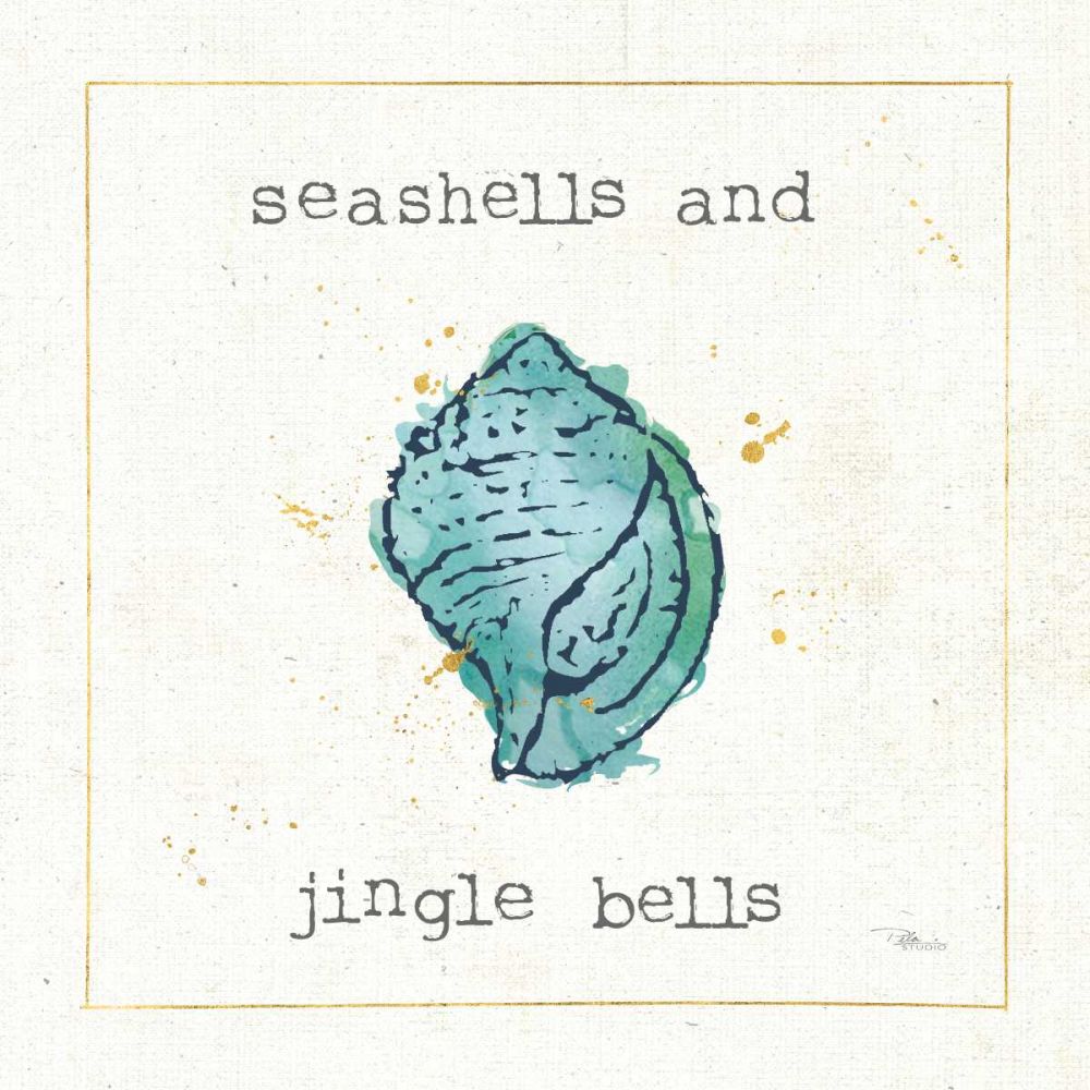 Sea Treasures I Jingle Bells art print by Pela Studio for $57.95 CAD