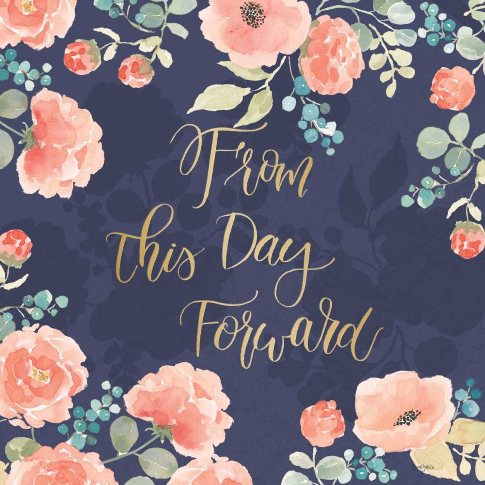 Blooming Delight IV Blue art print by Jenaya Jackson for $57.95 CAD