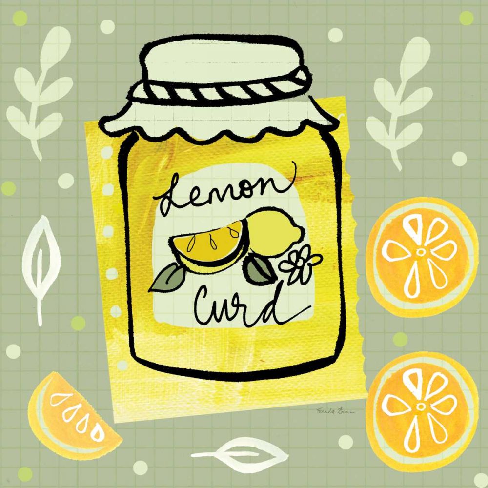 Pretty Jams and Jellies III art print by Farida Zaman for $57.95 CAD