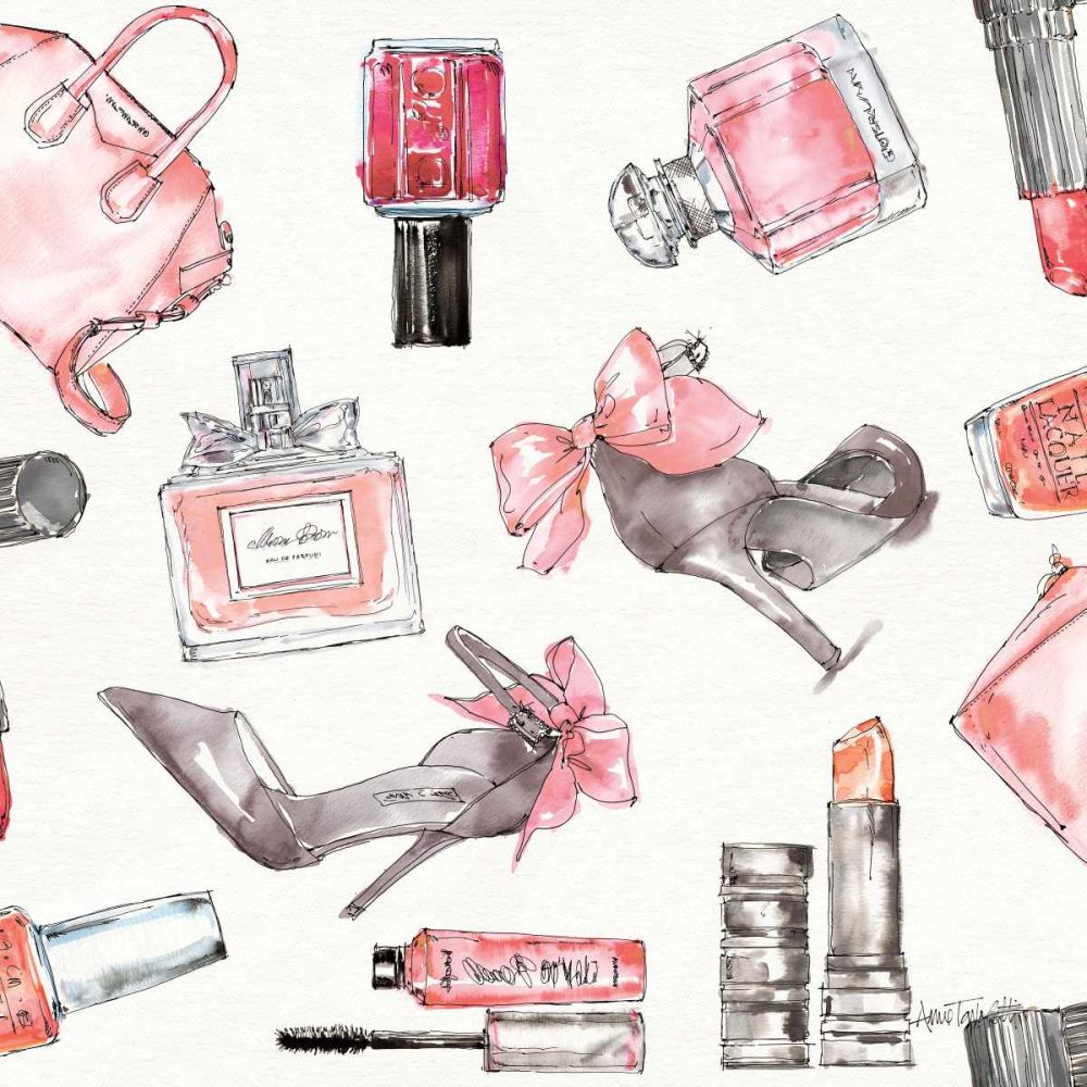 Chic Accents Pattern I art print by Anne Tavoletti for $57.95 CAD