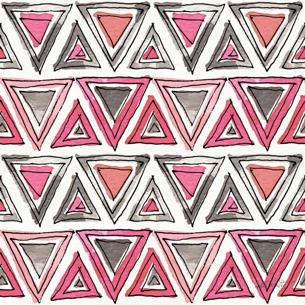 Chic Accents Pattern IVA art print by Anne Tavoletti for $57.95 CAD