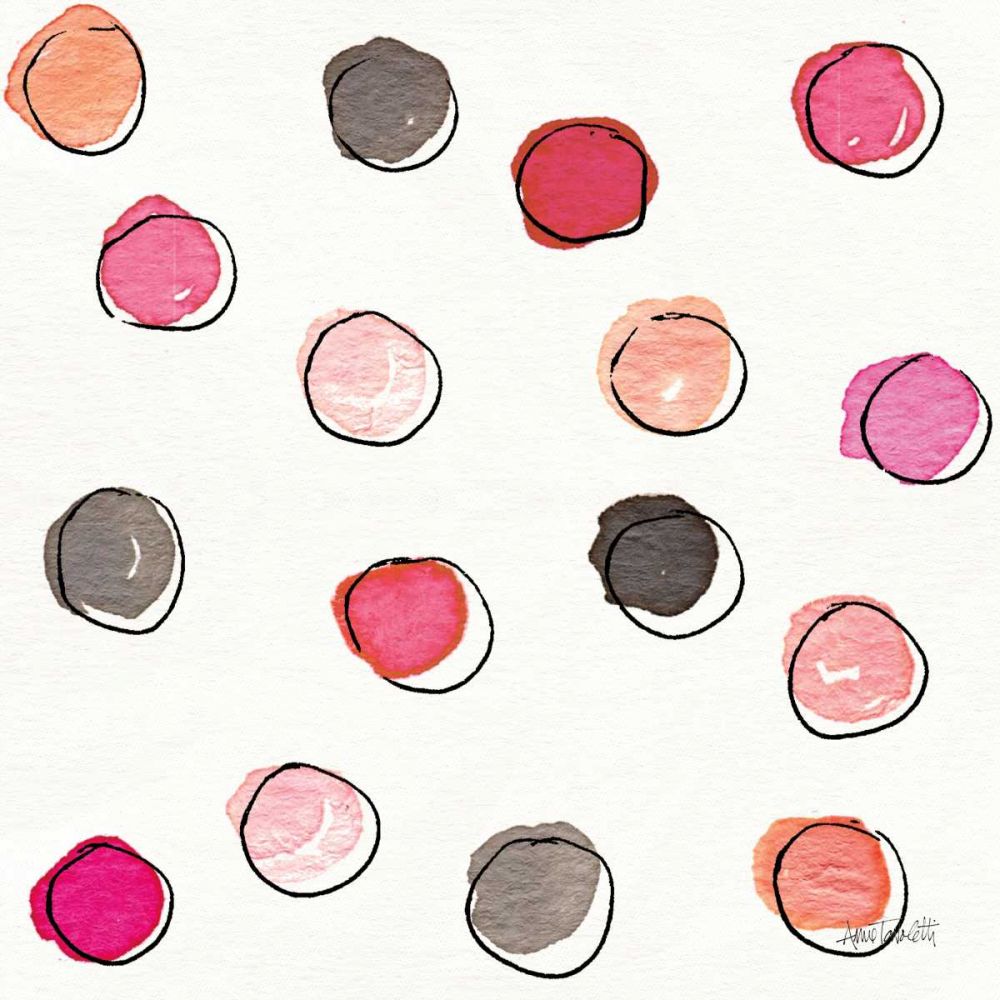 Chic Accents Pattern VIIA art print by Anne Tavoletti for $57.95 CAD
