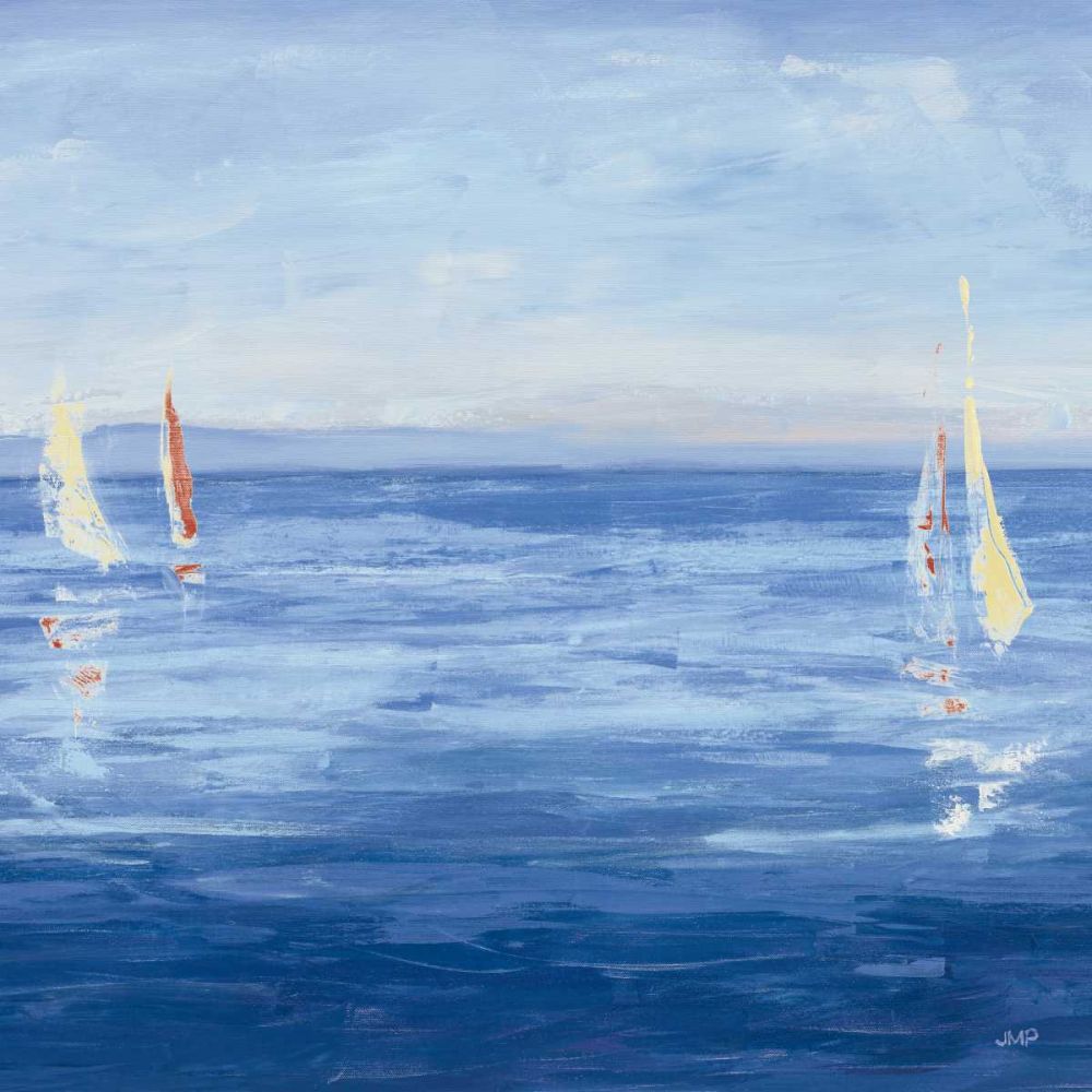 Open Sail with Red Crop art print by Julia Purinton for $57.95 CAD