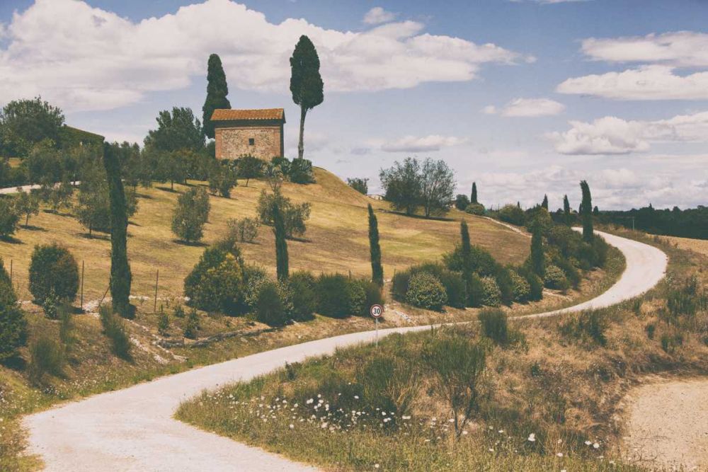Strada Bianca I art print by Aledanda for $57.95 CAD
