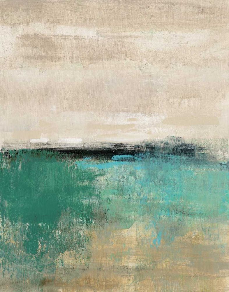 Spring Valley II Teal art print by Silvia Vassileva for $57.95 CAD