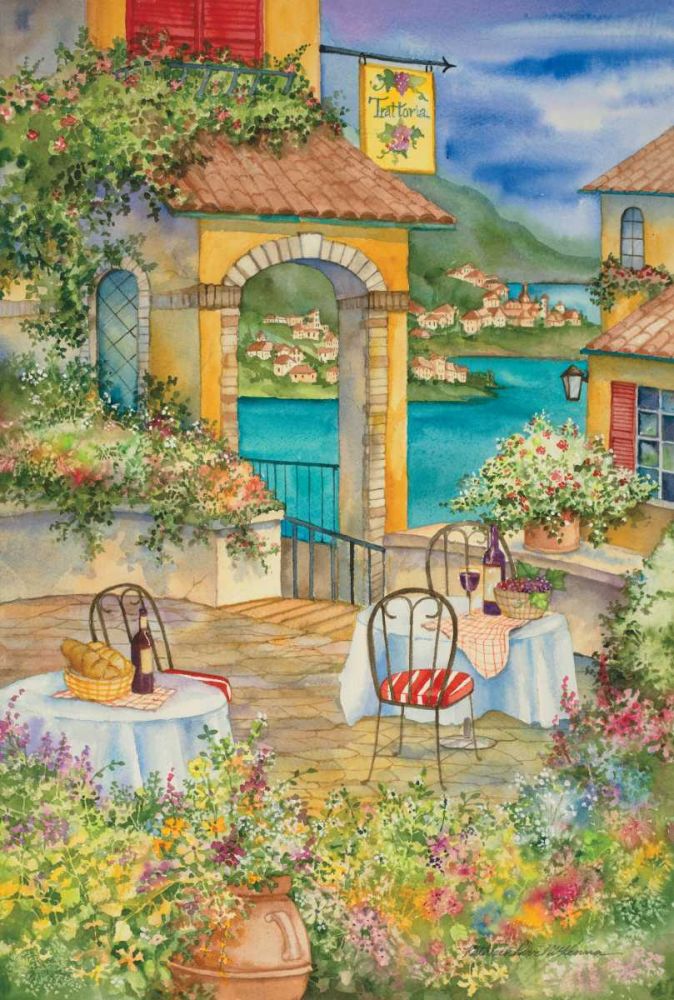 Trattoria art print by Kathleen Parr McKenna for $57.95 CAD
