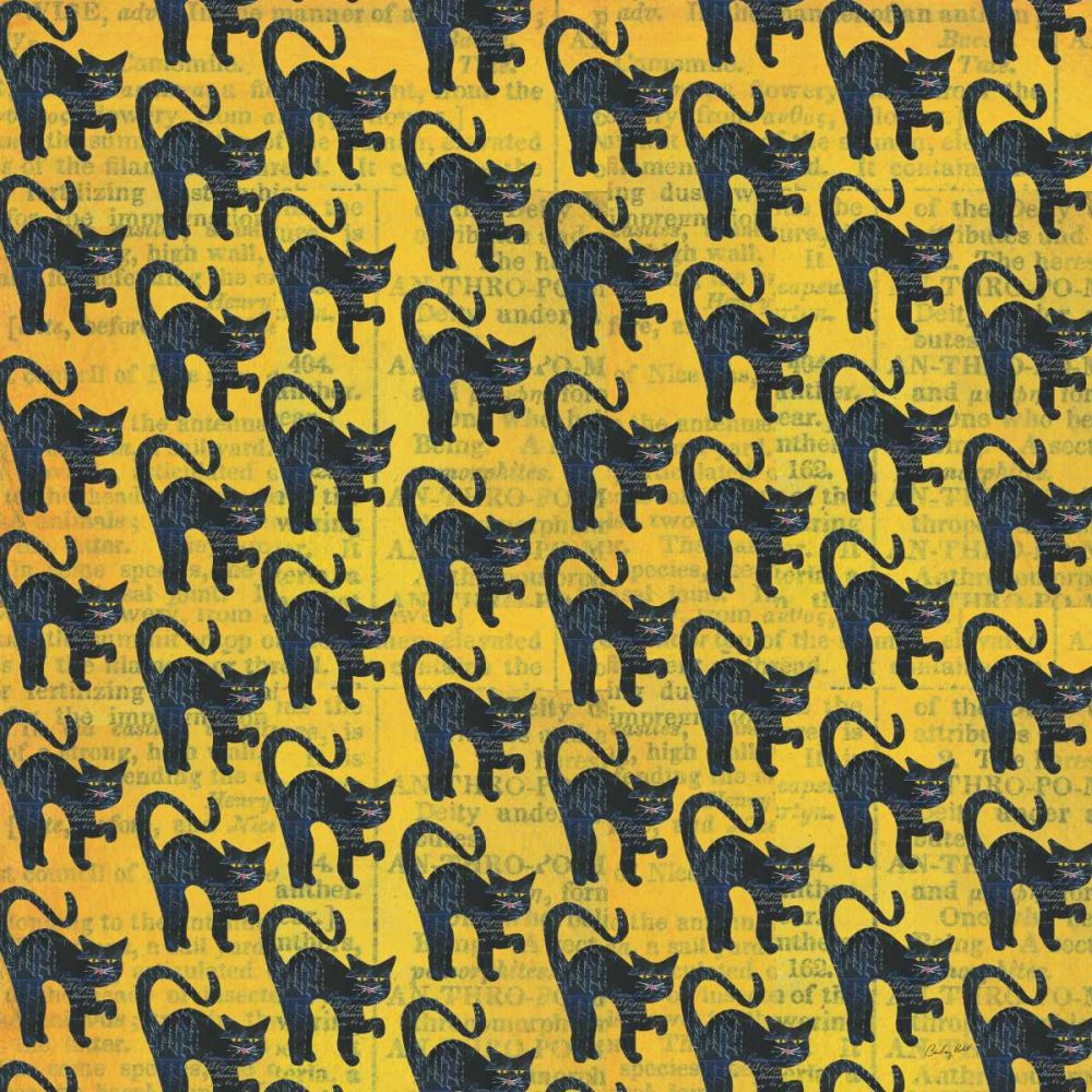 Halloween Pattern III art print by Courtney Prahl for $57.95 CAD