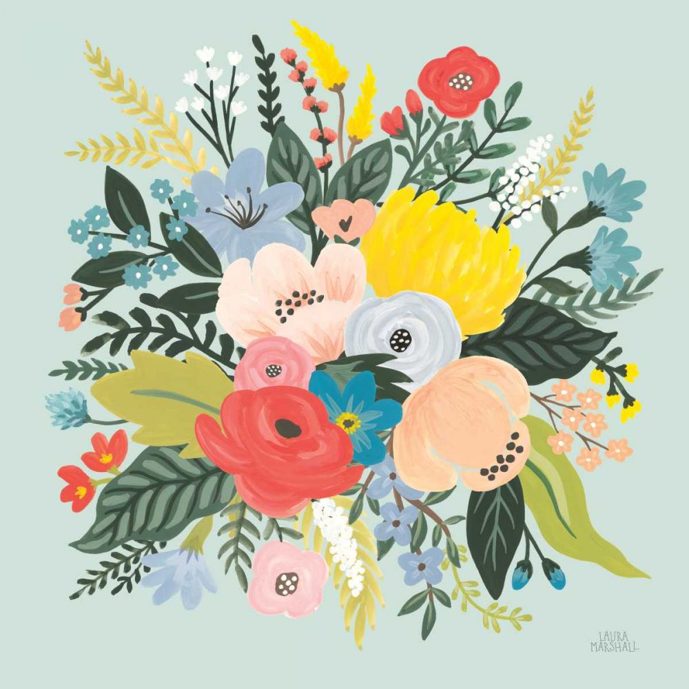 Wild Garden V art print by Laura Marshall for $57.95 CAD