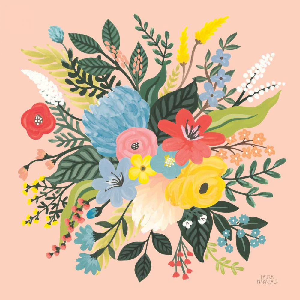 Wild Garden VI art print by Laura Marshall for $57.95 CAD