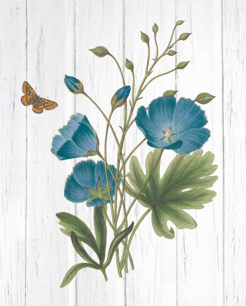 Botanical Bouquet on Wood III art print by Wild Apple Portfolio for $57.95 CAD