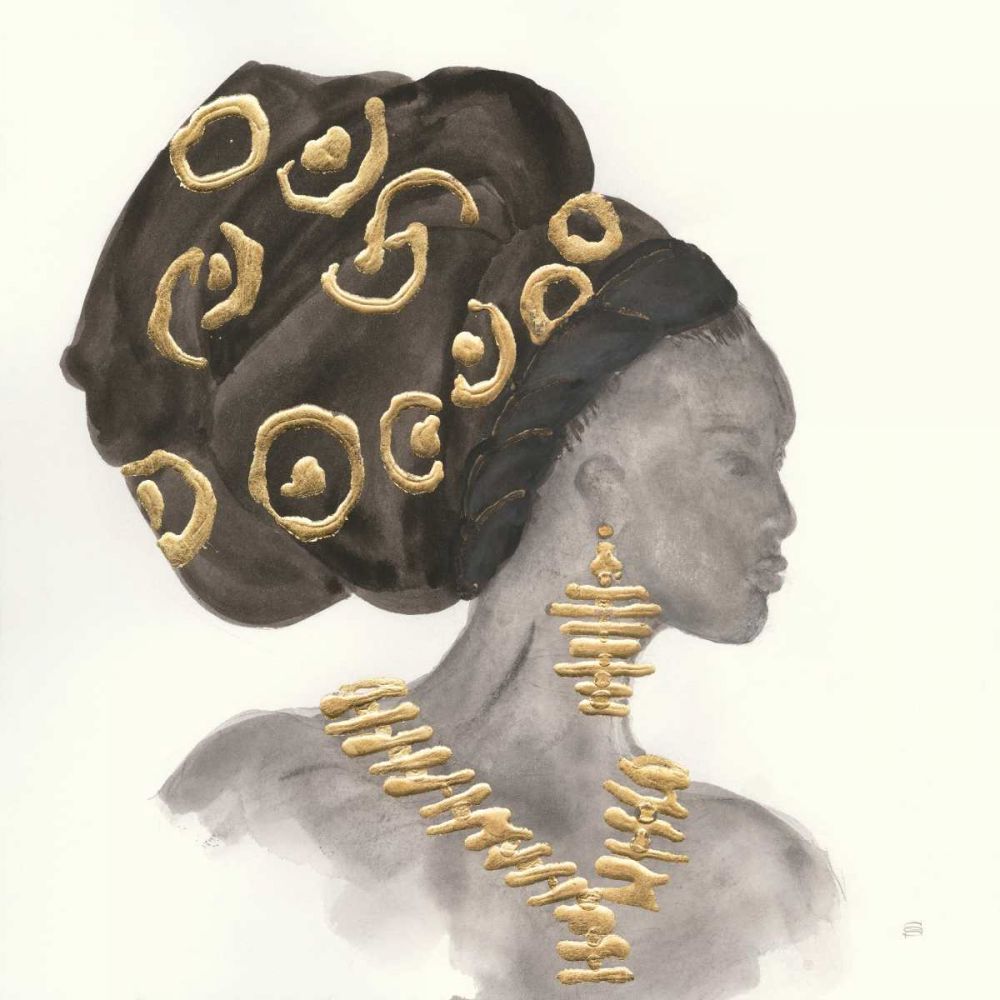 Headdress Beauty I art print by Chris Paschke for $57.95 CAD