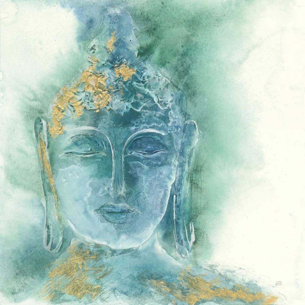Gilded Buddha I art print by Chris Paschke for $57.95 CAD