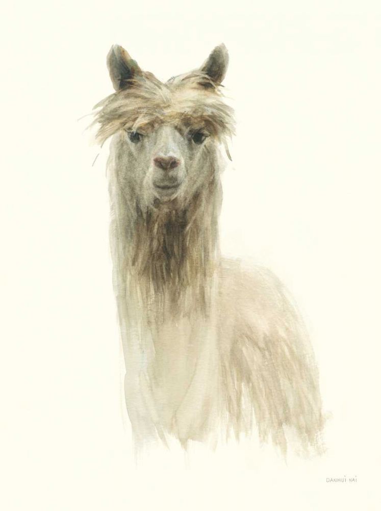 Classic Llamas I art print by Danhui Nai for $57.95 CAD
