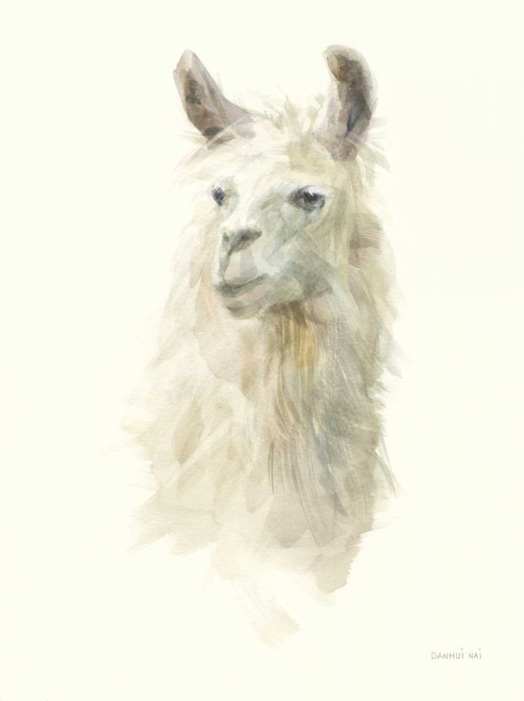 Classic Llamas II art print by Danhui Nai for $57.95 CAD