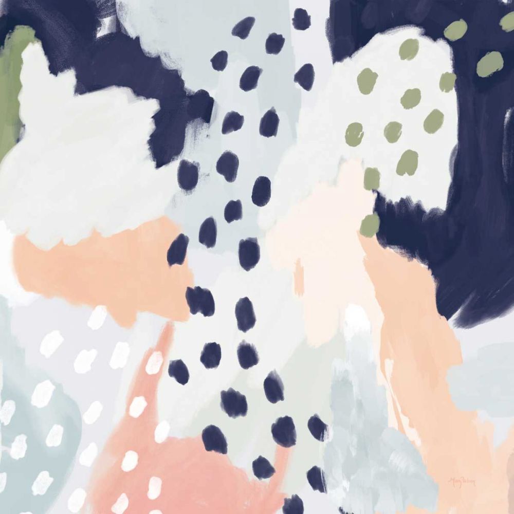 Pastel Life I Crop art print by Mary Urban for $57.95 CAD