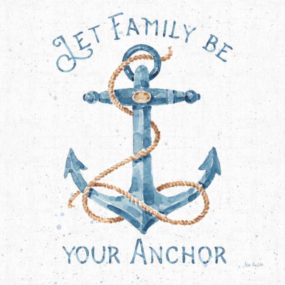 Nautical Life IV No Stripes art print by Lisa Audit for $57.95 CAD