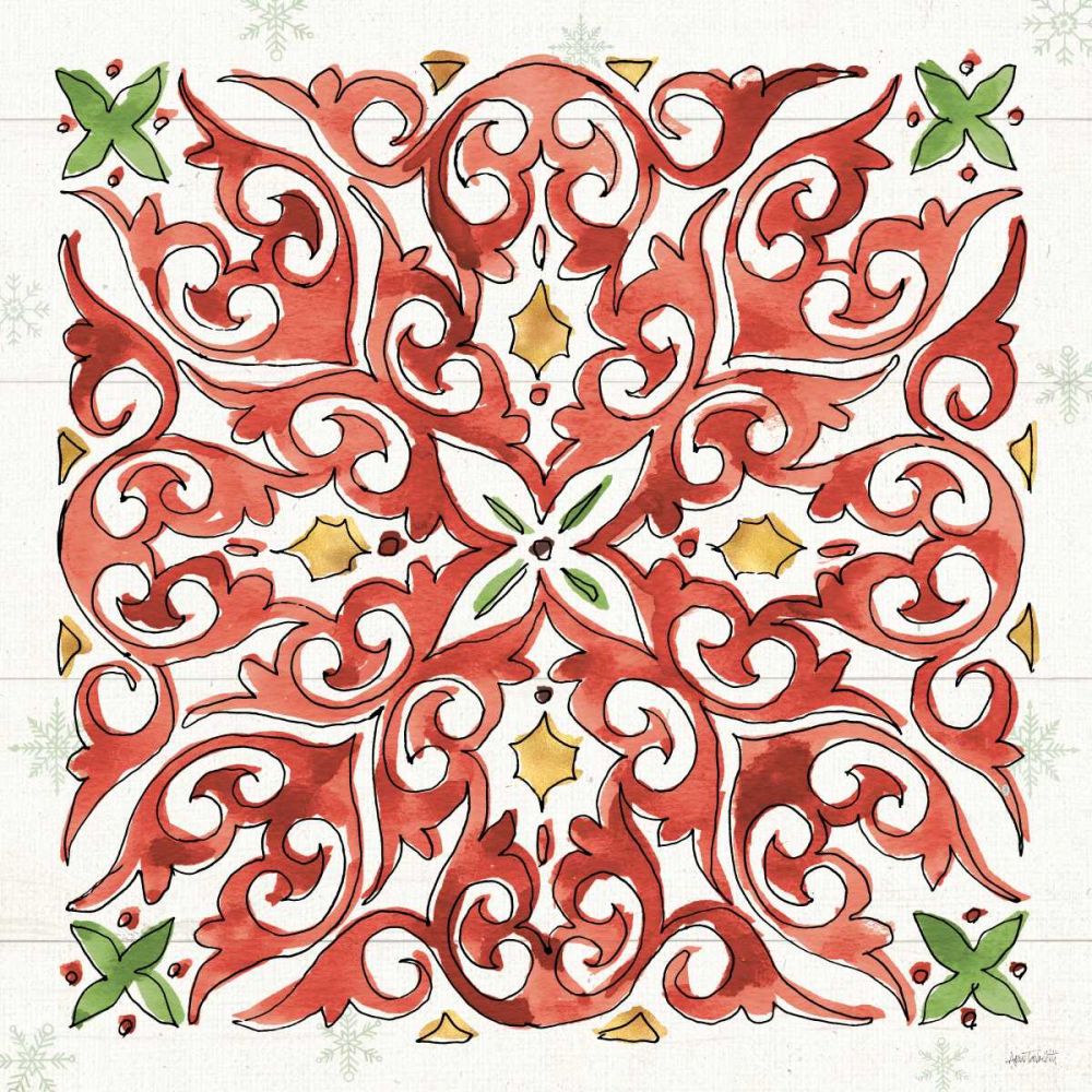 Modern Farmhouse XIV Christmas art print by Anne Tavoletti for $57.95 CAD