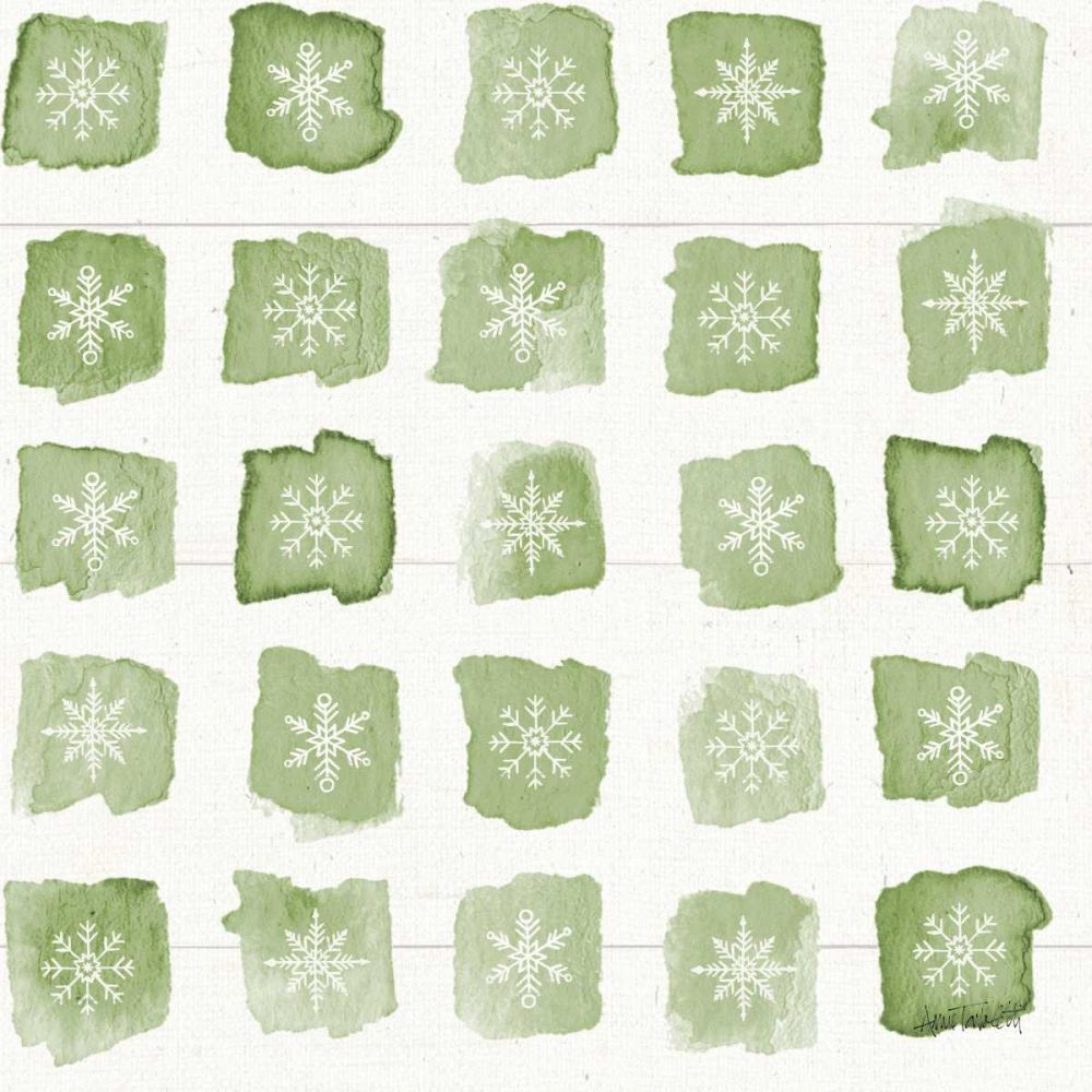 Modern Farmhouse Pattern VIIIB Christmas art print by Anne Tavoletti for $57.95 CAD