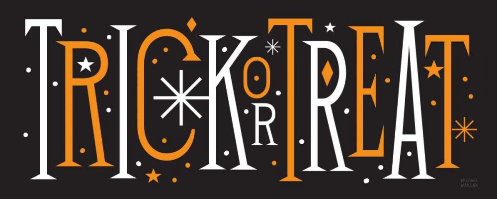 Festive Fright Trick or Treat III art print by Michael Mullan for $57.95 CAD