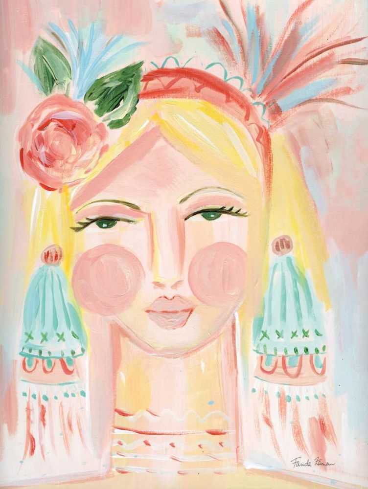 Fresh Face II art print by Farida Zaman for $57.95 CAD
