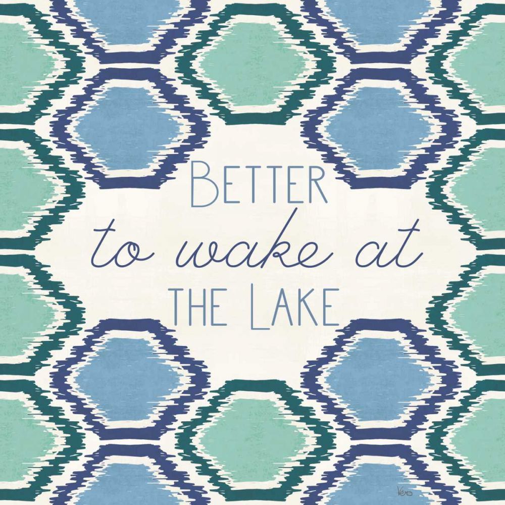 Otomi Lake XVI art print by Veronique Charron for $57.95 CAD