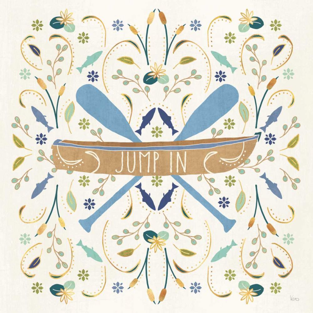 Otomi Lake III Rowboat art print by Veronique Charron for $57.95 CAD