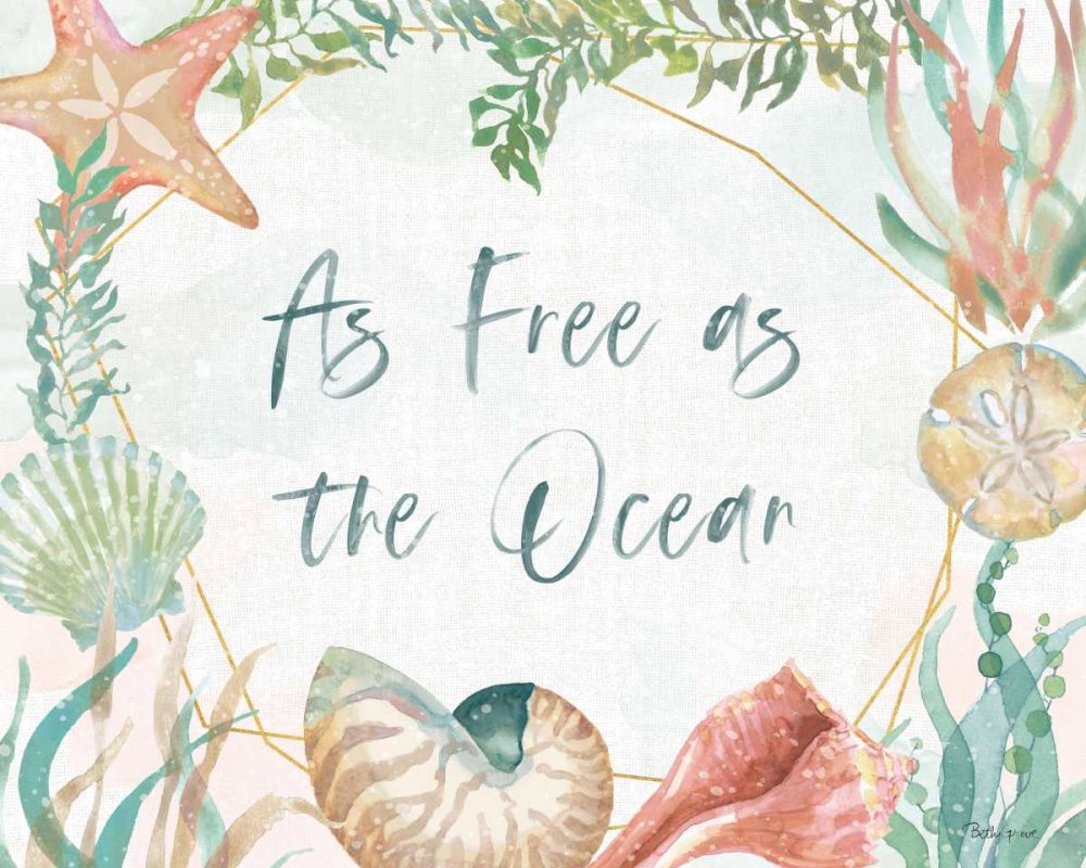 Watercolor Coast II v2 art print by Beth Grove for $57.95 CAD