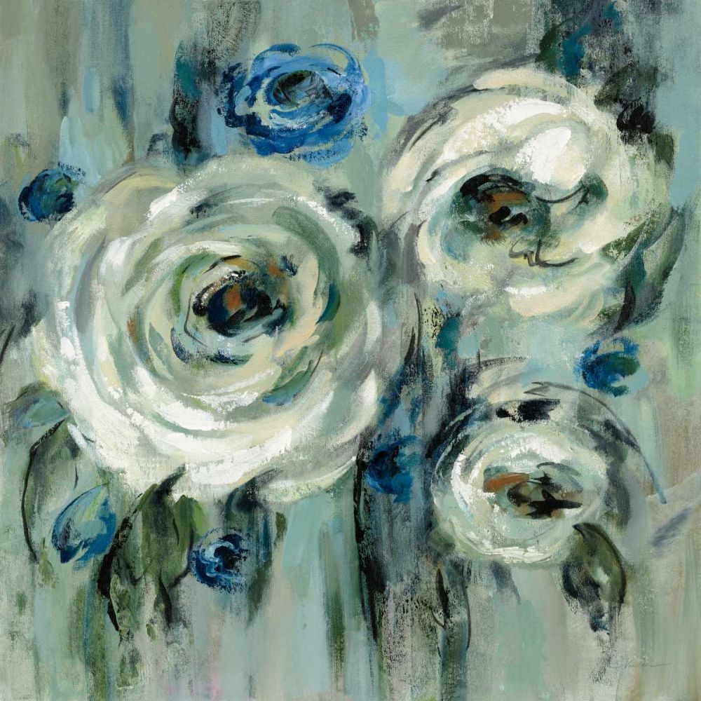 Big Sage Flowers art print by Silvia Vassileva for $57.95 CAD
