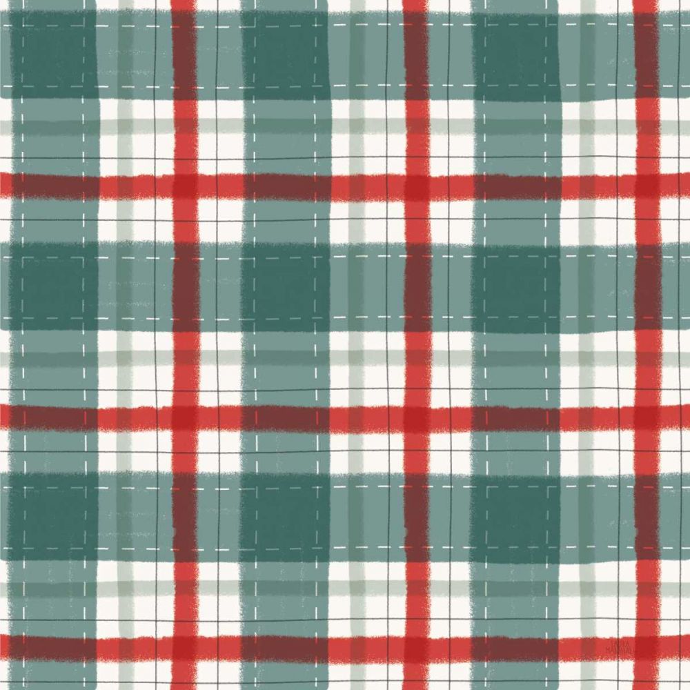 Christmas Village Pattern IV art print by Laura Marshall for $57.95 CAD