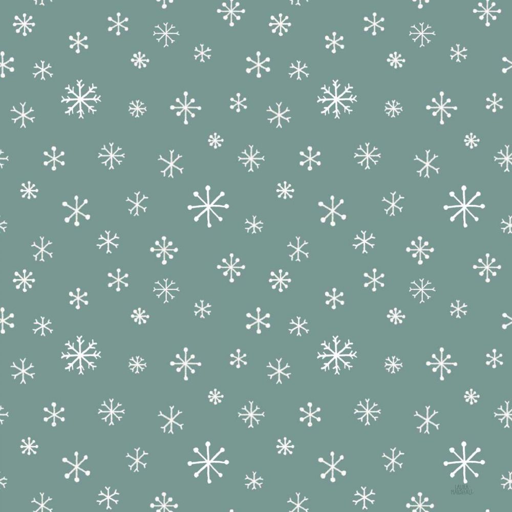 Christmas Village Pattern IXA art print by Laura Marshall for $57.95 CAD
